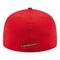 St. Louis Cardinals Red 2023 Clubhouse Circle Logo New Era 59FIFTY Fitted Hat