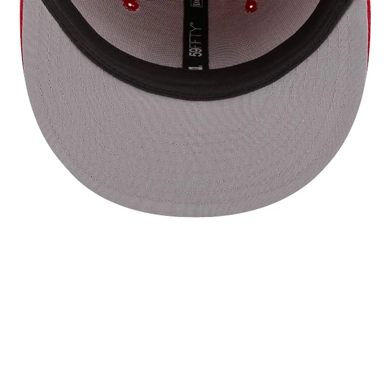 St. Louis Cardinals Red 2023 Clubhouse Circle Logo New Era 59FIFTY Fitted Hat