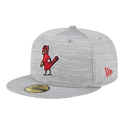 St. Louis Cardinals 2023 Clubhouse Cooperstown Logo New Era 59FIFTY Fitted Hat