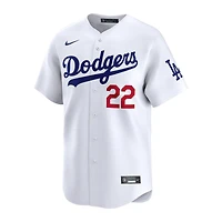Los Angeles Dodgers Clayton Kershaw Nike White Home Limited Player Jersey