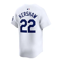 Los Angeles Dodgers Clayton Kershaw Nike White Home Limited Player Jersey