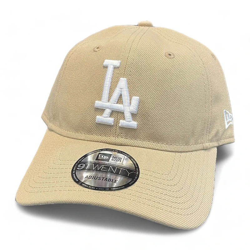 Los Angeles Dodgers Khaki Basic Core Classic New Era 9TWENTY Adjustable Hat