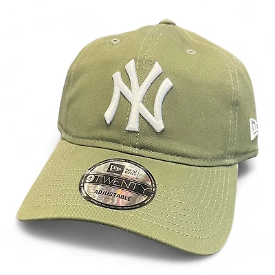 New York Yankees Olive Green Basic Core Classic New Era 9TWENTY Adjustable Hat
