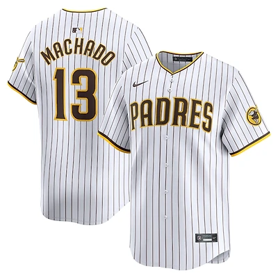 San Diego Padres Manny Machado White Home Nike Limited Player Jersey