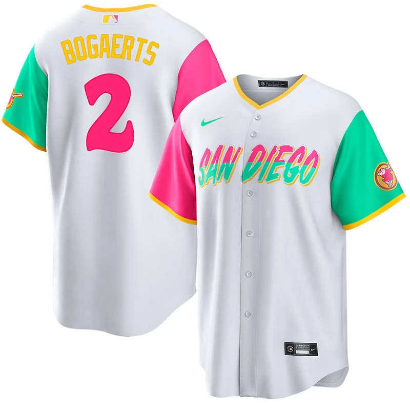 San Diego Padres Xander Bogaerts White City Connect Nike Limited Player Jersey