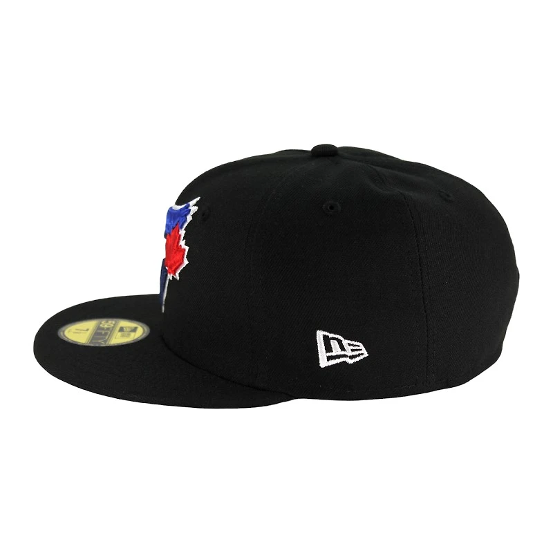 Toronto Blue Jays Black and White UV 59FIFTY Fitted Hat