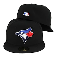 Toronto Blue Jays Black and White UV 59FIFTY Fitted Hat