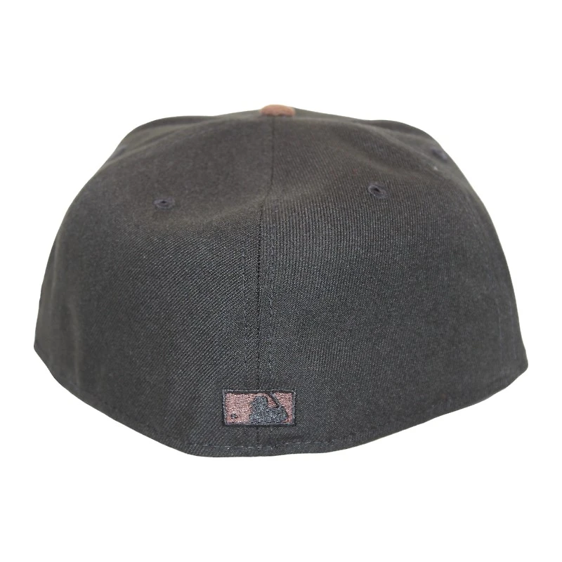 Baltimore Orioles Black and Brown "DPM Stock Pack" 50th Anniversary Patch Gray UV New Era 59Fifty Fitted Hat