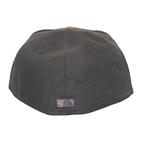 Baltimore Orioles Black and Brown "DPM Stock Pack" 50th Anniversary Patch Gray UV New Era 59Fifty Fitted Hat