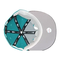 Baltimore Orioles Teal and Black "DPM Stock Pack" 50th Anniversary Patch Gray UV New Era 59Fifty Fitted Hat