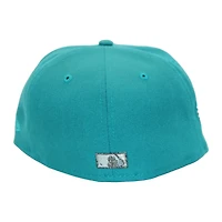 Baltimore Orioles Teal and Black "DPM Stock Pack" 50th Anniversary Patch Gray UV New Era 59Fifty Fitted Hat