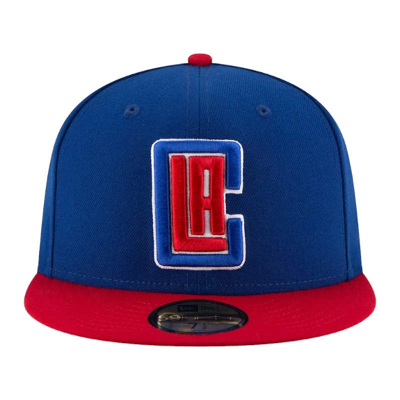 Los Angeles Clippers Royal Blue and Red Basic NBA New Era 59FIFTY Fitted Hat