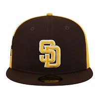 San Diego Padres Brown Game Day Sideswipe New Era 59FIFTY Fitted Hat