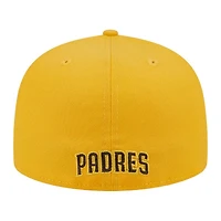 San Diego Padres Brown Game Day Sideswipe New Era 59FIFTY Fitted Hat