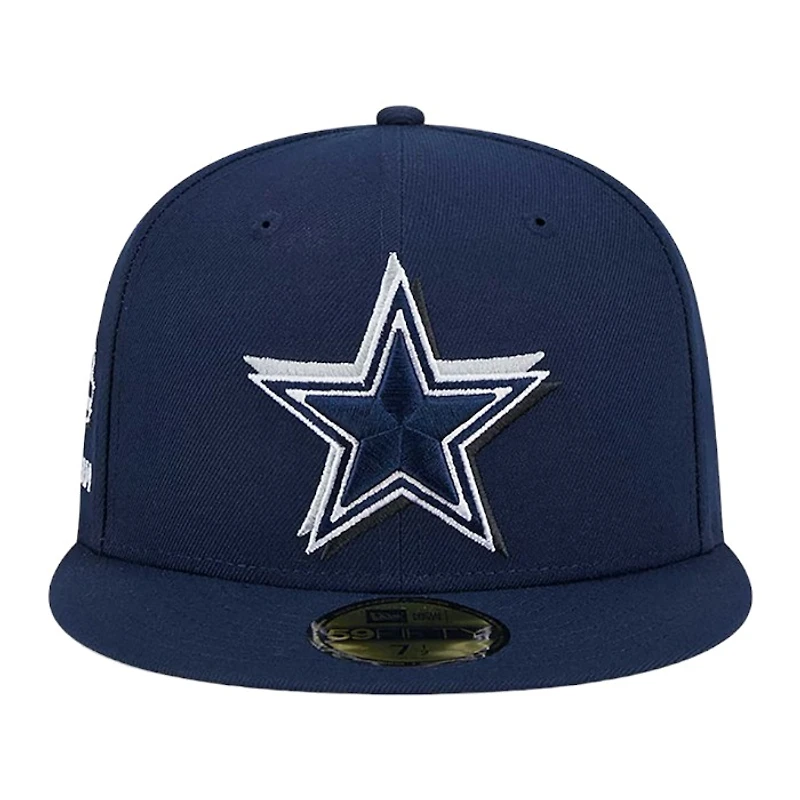 Dallas Cowboys Navy 2024 NFL Draft New Era 59FIFTY Fitted Hat