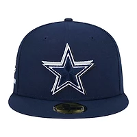 Dallas Cowboys Navy 2024 NFL Draft New Era 59FIFTY Fitted Hat