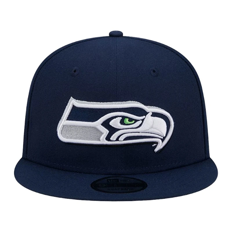 Seattle Seahawks Navy 2024 NFL Draft New Era 9FIFTY Snapback Hat