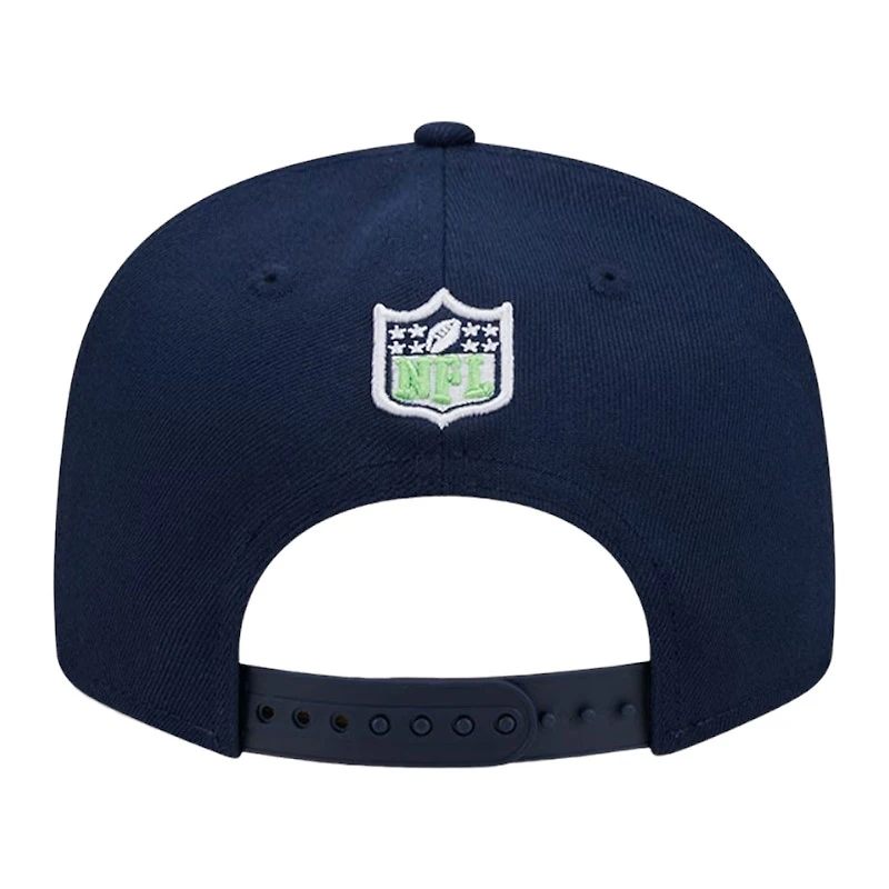 Seattle Seahawks Navy 2024 NFL Draft New Era 9FIFTY Snapback Hat