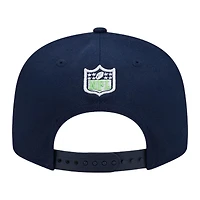 Seattle Seahawks Navy 2024 NFL Draft New Era 9FIFTY Snapback Hat
