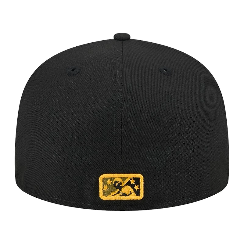 San Jose Giants Black 2024 Armed Forces Day New Era 59FIFTY Fitted Hat