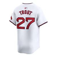 Los Angeles Angels Mike Trout White Alternate Nike Limited Player Jersey