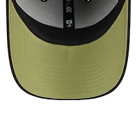 Los Angeles Dodgers Black 2024 Armed Forces Day New Era 39THIRTY Flex Hat