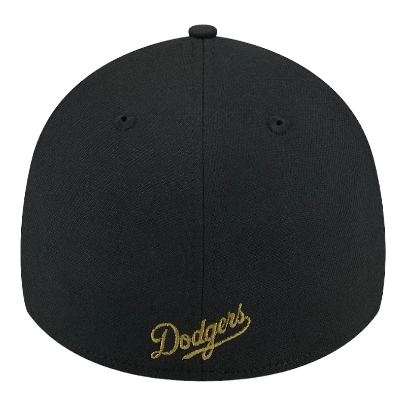 Los Angeles Dodgers Black 2024 Armed Forces Day New Era 39THIRTY Flex Hat