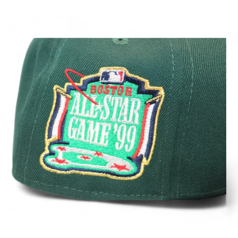 Boston Red Sox Green and Black "FittedChef Judges Pack" 1999 All Star Game Patch Gray UV New Era 59Fifty Fitted Hat