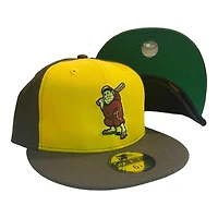 San Diego Padres Brown Yellow Two Tone Green UV New Era 59Fifty Fitted Hat
