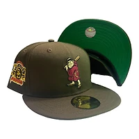San Diego Padres Brown SD Patch Green UV New Era 59Fifty Fitted Hat