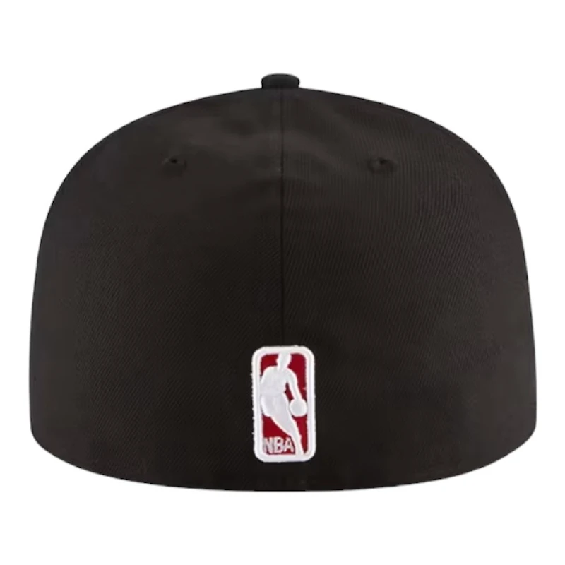 Chicago Bulls Black NBA New Era 59FIFTY Fitted Hat