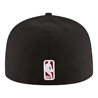 Chicago Bulls Black NBA New Era 59FIFTY Fitted Hat