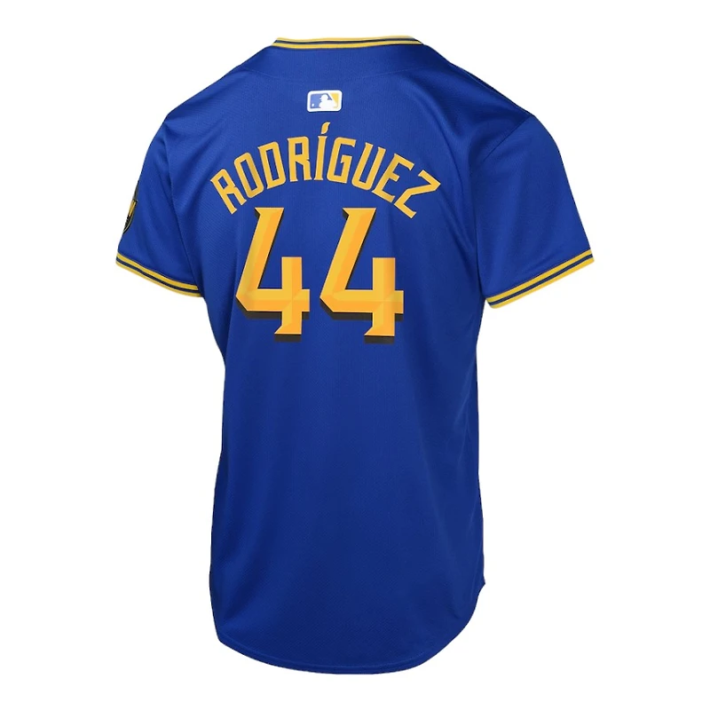 Youth Seattle Mariners Julio Rodriguez Nike City Connect Limited Royal Blue Player Jersey