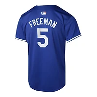 Youth Los Angeles Dodgers Freddie Freeman Nike Limited Royal Blue Alternate Player Jersey
