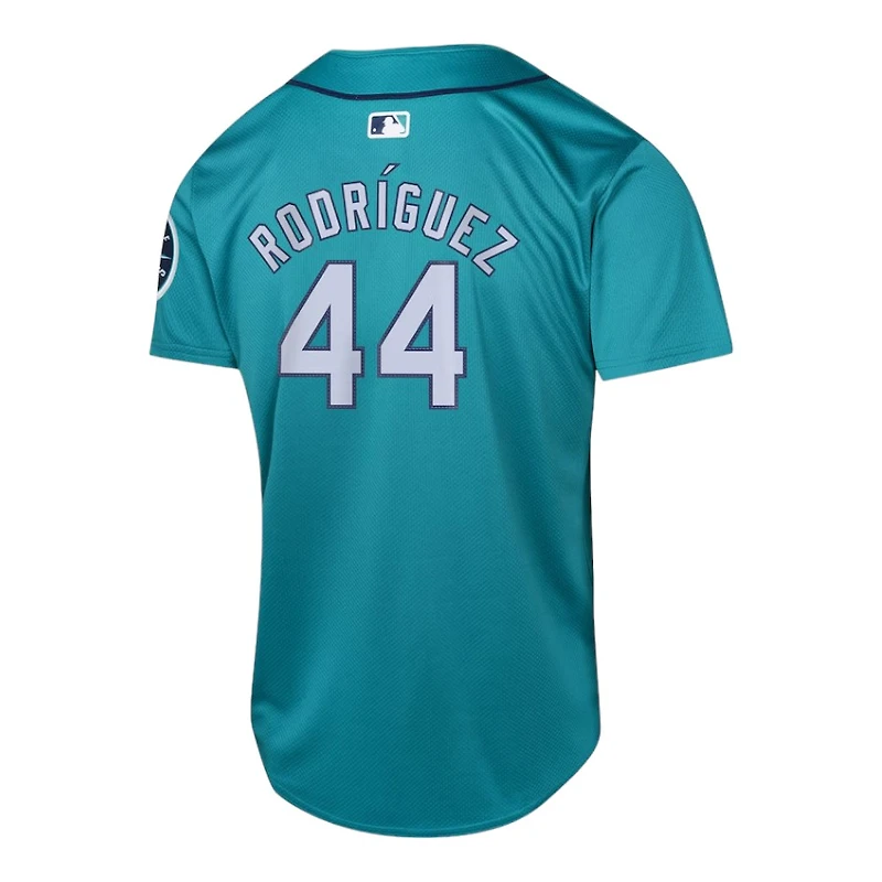 Youth Seattle Mariners Julio Rodriguez Nike Limited Aqua Alternate Player Jersey
