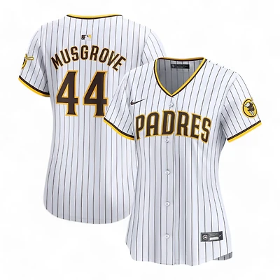 Womens San Diego Padres Joe Musgrove White Nike Home Jersey