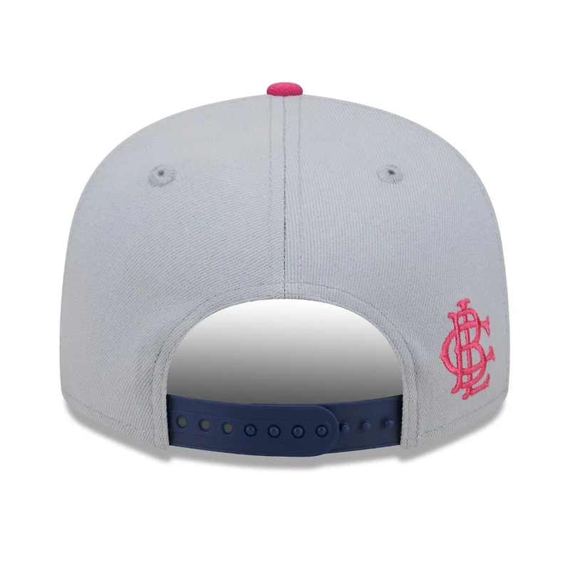 Houston Astros Gray and Navy Raspberry Big League Chew New Era 9FIFTY Snapback Hat