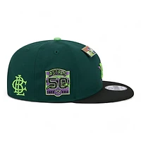 Houston Astros Green and Black Apple Big League Chew New Era 9FIFTY Snapback Hat