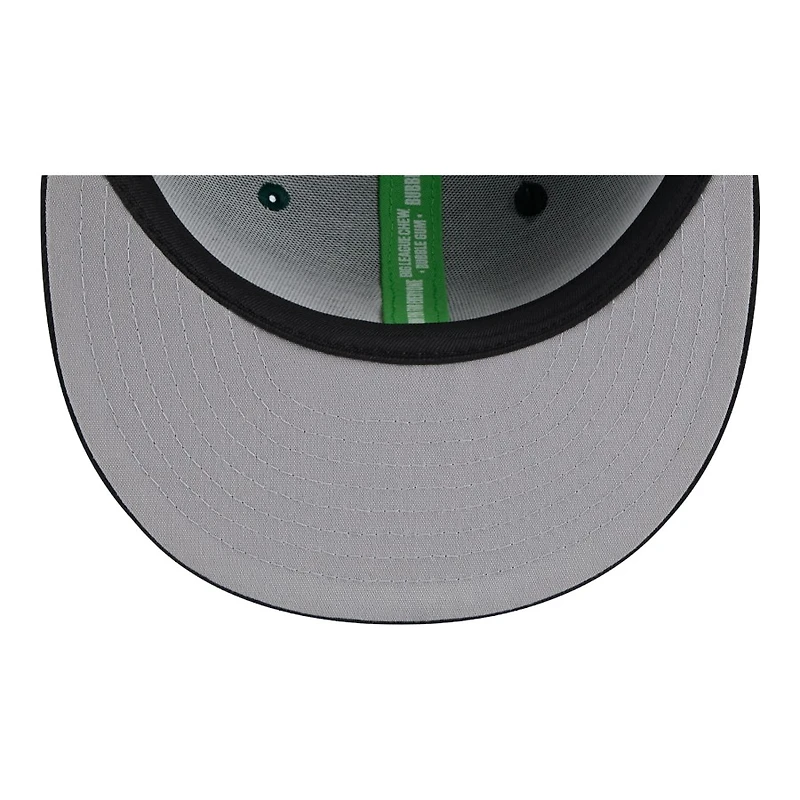 New York Yankees Green and Black Apple Big League Chew New Era 9FIFTY Snapback Hat
