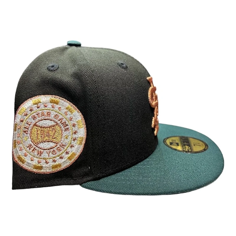 St Louis Cardinals Black and Green 1942 ASG Patch Gray UV New Era 59FIFTY Fitted Hat