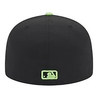 Tampa Bay Rays Black City Connect New Era 59FIFTY Fitted Hat