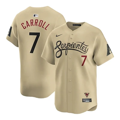 Arizona Diamondbacks Corbin Carroll Tan City Connect Nike Limited Player Jersey