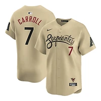 Arizona Diamondbacks Corbin Carroll Tan City Connect Nike Limited Player Jersey