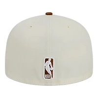 Chicago Bulls Chrome with Brown Corduroy 6X Champs Patch Gray UV New Era 59FIFTY Fitted Hat