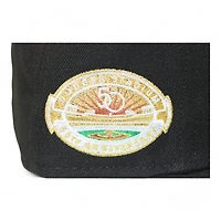 Los Angeles Dodgers Black "DPM Stock Pack" 50th Anniversary of Dogers Stadium Patch Gray UV New Era 59Fifty Fitted Hat