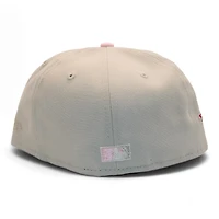 Los Angeles Dodgers Stone "DPM Stock Pack" 50th Anniversary Patch Pink UV New Era 59Fifty Fitted Hat