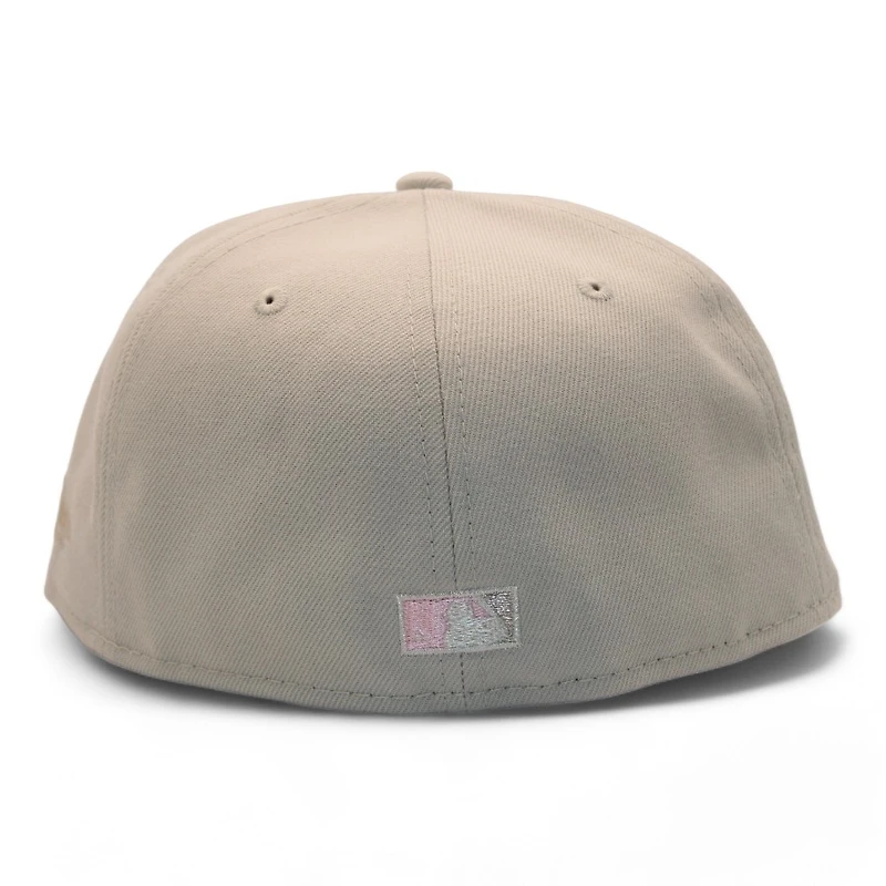 New York Yankees Stone "DPM Stock Pack" 1962 World Series Patch Pink UV Era 59Fifty Fitted Hat