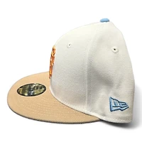 San Francisco Giants Chrome and Tan 2010 World Champs Patch Icy UV New Era 59FIFTY Fitted Hat