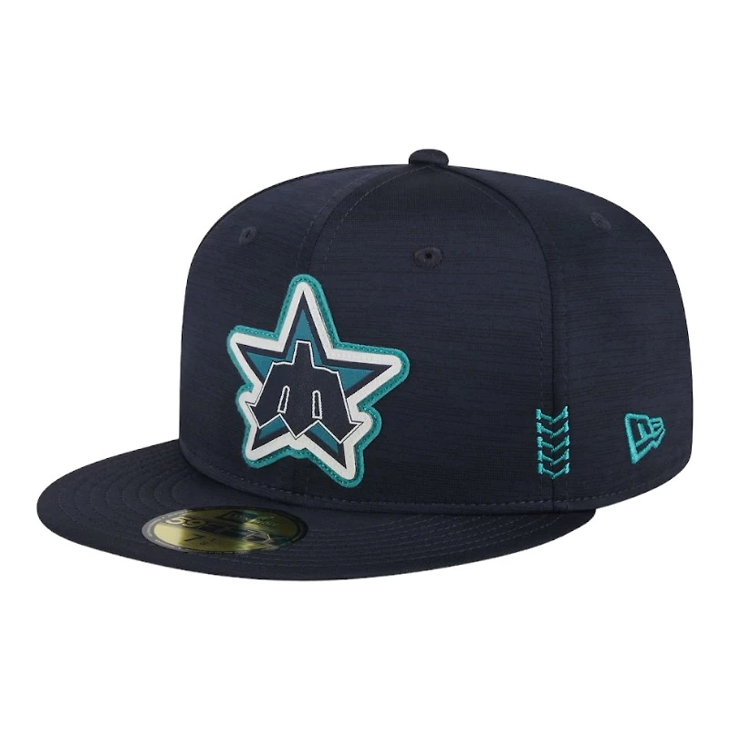 Seattle Mariners Navy 2024 Clubhouse New Era 59FIFTY Fitted Hat
