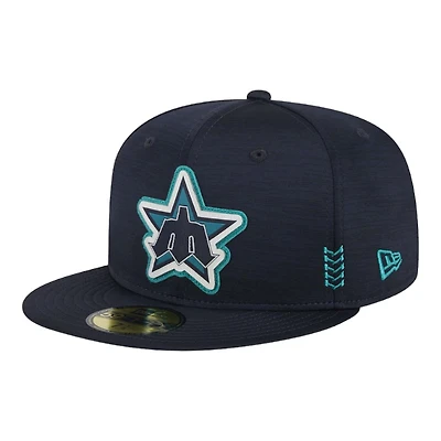 Seattle Mariners Navy 2024 Clubhouse New Era 59FIFTY Fitted Hat